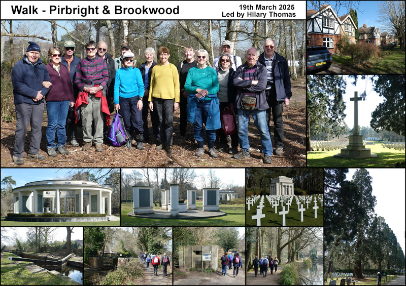 Walk - Pirbright & Brookwood - 19th March 2025